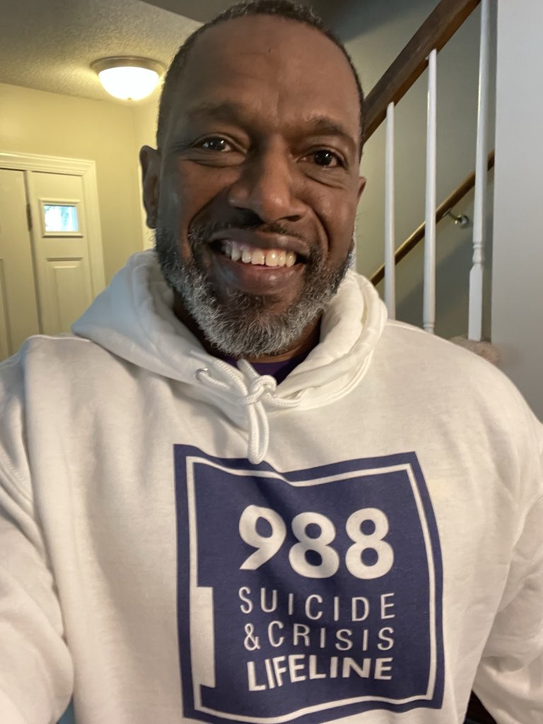 Men, its time that we recognize that the key to overcoming some of our biggest problems is to talk about them, especially when things get tough. If you or someone you know are in crisis or having suicidal thoughts please know that you are not alone. #StopSuicide #988Lifeline