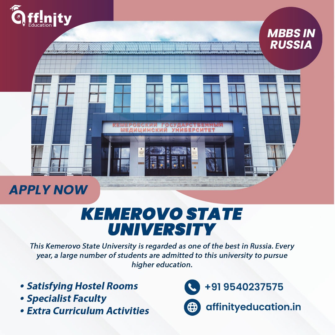 This Kemerovo State University is regarded as one of the best in Russia.🤝🔬

#satisfaction #outside #demanded #distant #stepoutside #UniversityCollaborations #PracticalEducation #russia #mbbsabroad