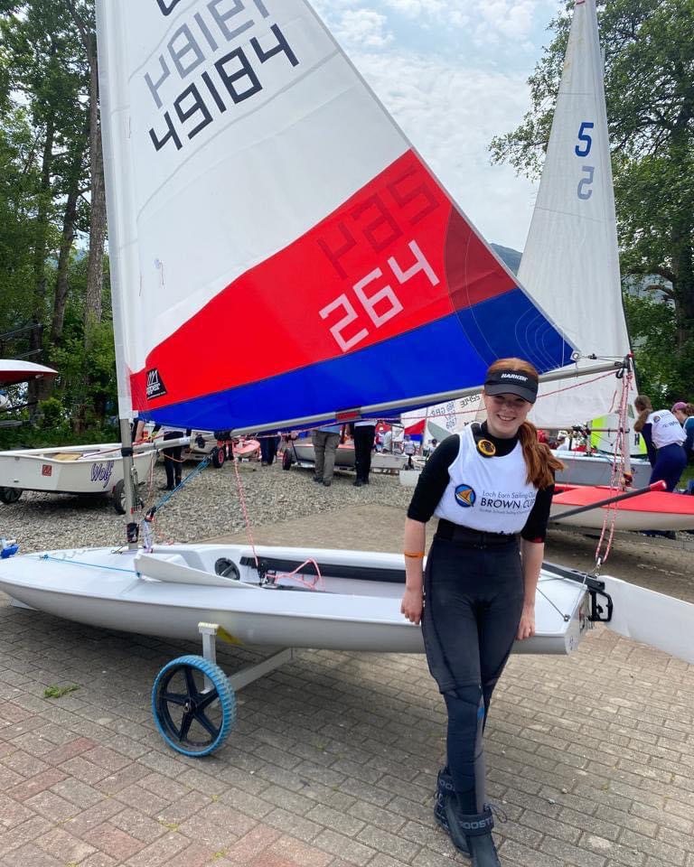 Congratulations to Emily Shearer S2 who came first representing Jordanhill School in the Brown Cup Scottish Schools Sailing Championships last week. Emily also came 3rd in the Scottish Youth and Junior Sailing Championships this weekend receiving the prize for first girl.