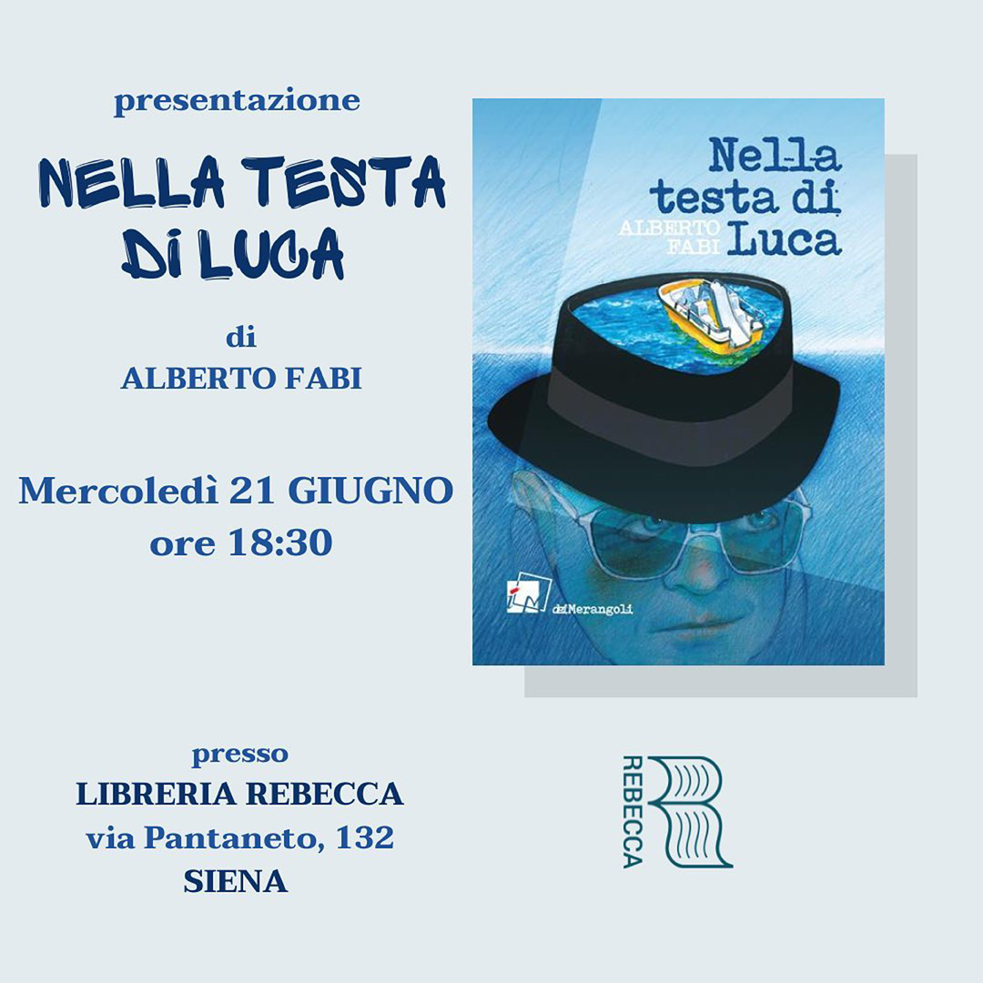 🔹Nella testa di Luca🔹
Continua il viaggio di #AlbertoFabi in compagnia di #Luca e #trumancapote. La prossima tappa è il #21giugno alla #libreriaRebecca di #Siena!
*
deimerangoli.it/shop/nella-tes…