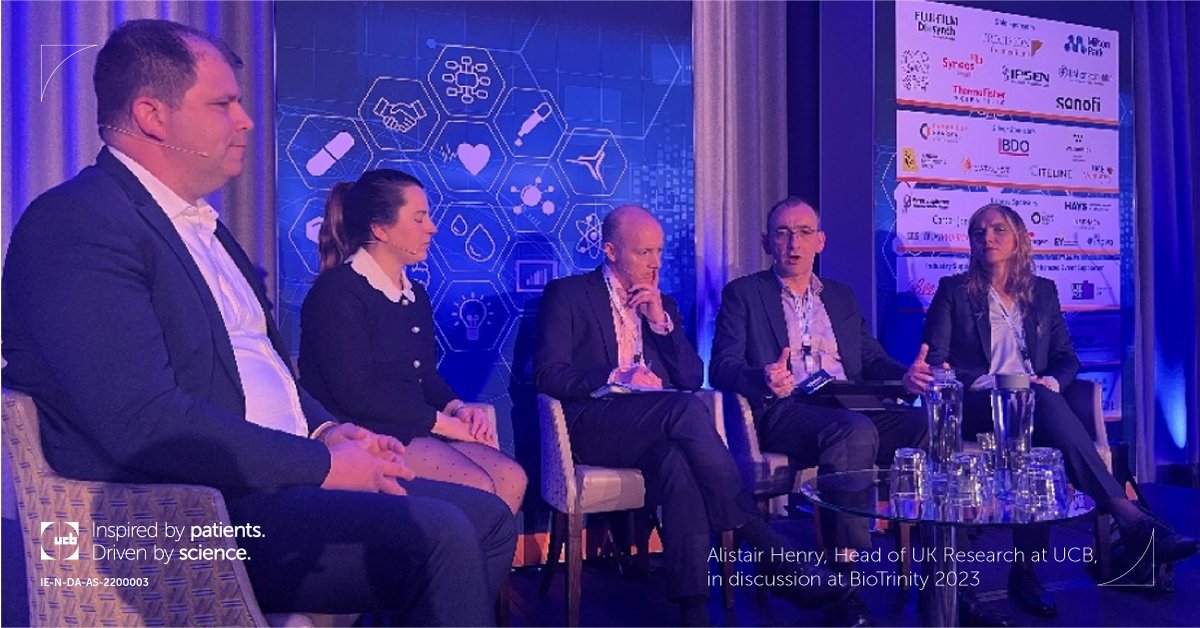 ucb_uk's tweet image. Colleagues across UCB recently attended OBN’s #BioTrinity event in central London. UCB’s Head of UK Research, Alistair Henry, joined a panel to discuss how the UK is a place for innovation and partnerships to discover innovative new medicines.

#UCBUK