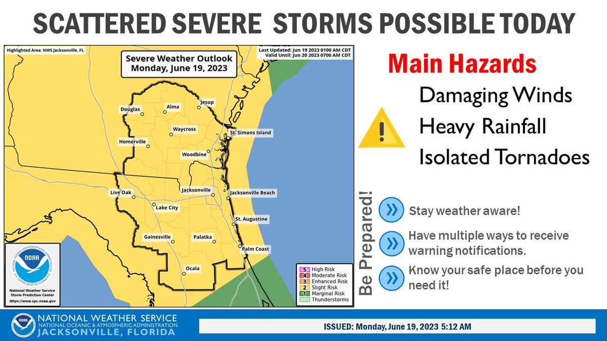 NWS Jacksonville tweet media
