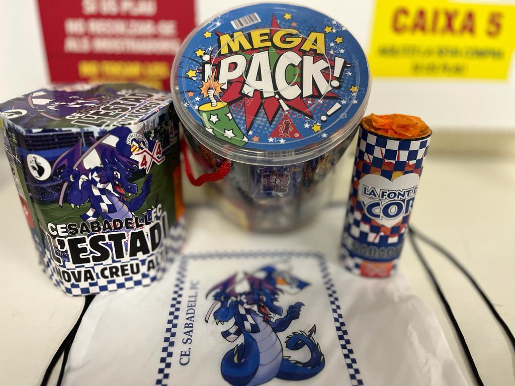 CESabadell's tweet photo. 🎁 SORTEIG Sant Joan cortesia de @Petards4x4 🧨

🎫 5% de DTE, per a majors de 16 anys només amb Carnet Soci CES i DNI

💥 Guanya un lot de petards

Participa:
🎉 Segueix al @CESabadell i @Petards4x4
❤️ Dona m'agrada
🔁 Fes RT a la publicació 

#SomDelSabadell https://t.co/CJ40csQXtr