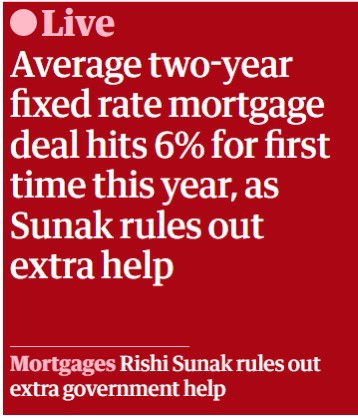 LibDems's tweet photo. People are facing losing their homes to the Conservatives' economic chaos.

Liberal Democrats are fighting for targeted help for people who are hardest hit:
- low income households
- homeowners seeing the sharpest rises in mortgage rates
- renters with insecure tenancies. https://t.co/a7BRxczQ6e