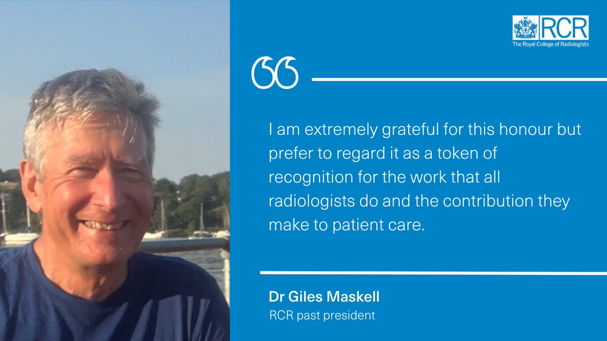 The Royal College of Radiologists tweet media