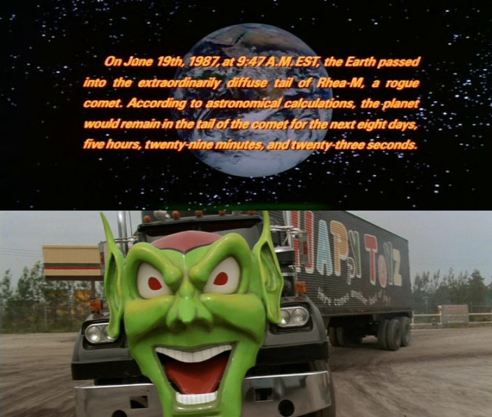 Jun 19th 1987 - The comet Rhea-M passed earth causing machines to come alive #MaximumOverdrive. Trivia: @StephenKing's only director credit. “The problem with that film is that I was coked out of my mind all through its production, and I really didn’t know what I was doing.”
