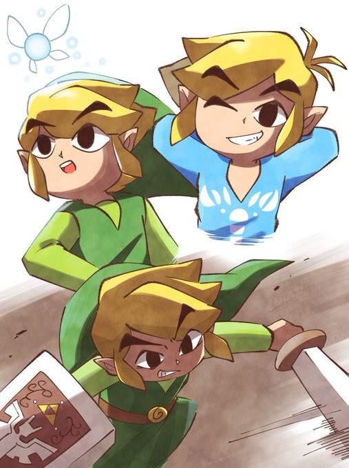 「link holding」Fan Art(Latest)｜4pages