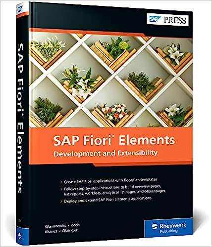 SAP Fiori Elements by Rene Glavanovit, Martin Koch, Daniel Krancz, Maximilian Olzinger (Authors)
@sappress & @rheinwerkverlag (Publishers) Buy from computer bookshop using this link: tinyurl.com/2ynk38u6 #sap #development #elements #books #sapfiori #books #sapfiori #ebook