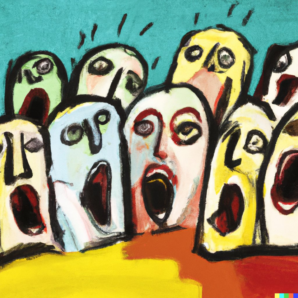 yitmen's tweet photo. This is how Dall-e sees meetings, do you feel like this too? :) meetings dont have to be in realtime, you can highly benefit #asynch #meetings now via @Huudleio
#huudle #asynchronousmeetings #futureofwork #hr #freeyourcalendar #agile #scrum #sprintreview #dailyscrum https://t.co/bcwlTTZMoO