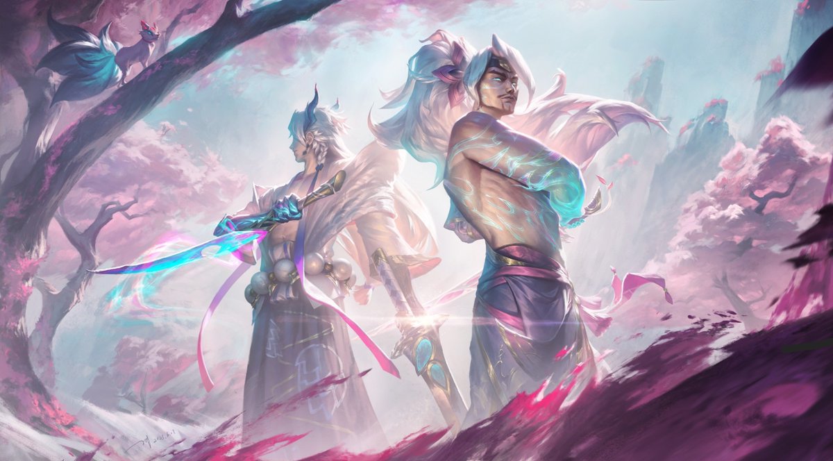 Yone & Yasuo 🌸
Artist: 千年喜悦

#LeagueofLegends #LeagueOfLegendsFanArt #ArtofLegends #RiotGames #LoL #Yone #Yasuo