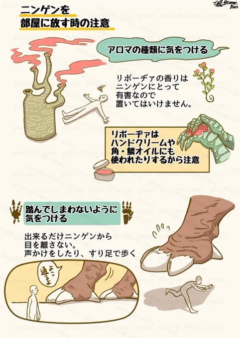 【ニンゲンの飼い方】 部屋んぽ編 #創作