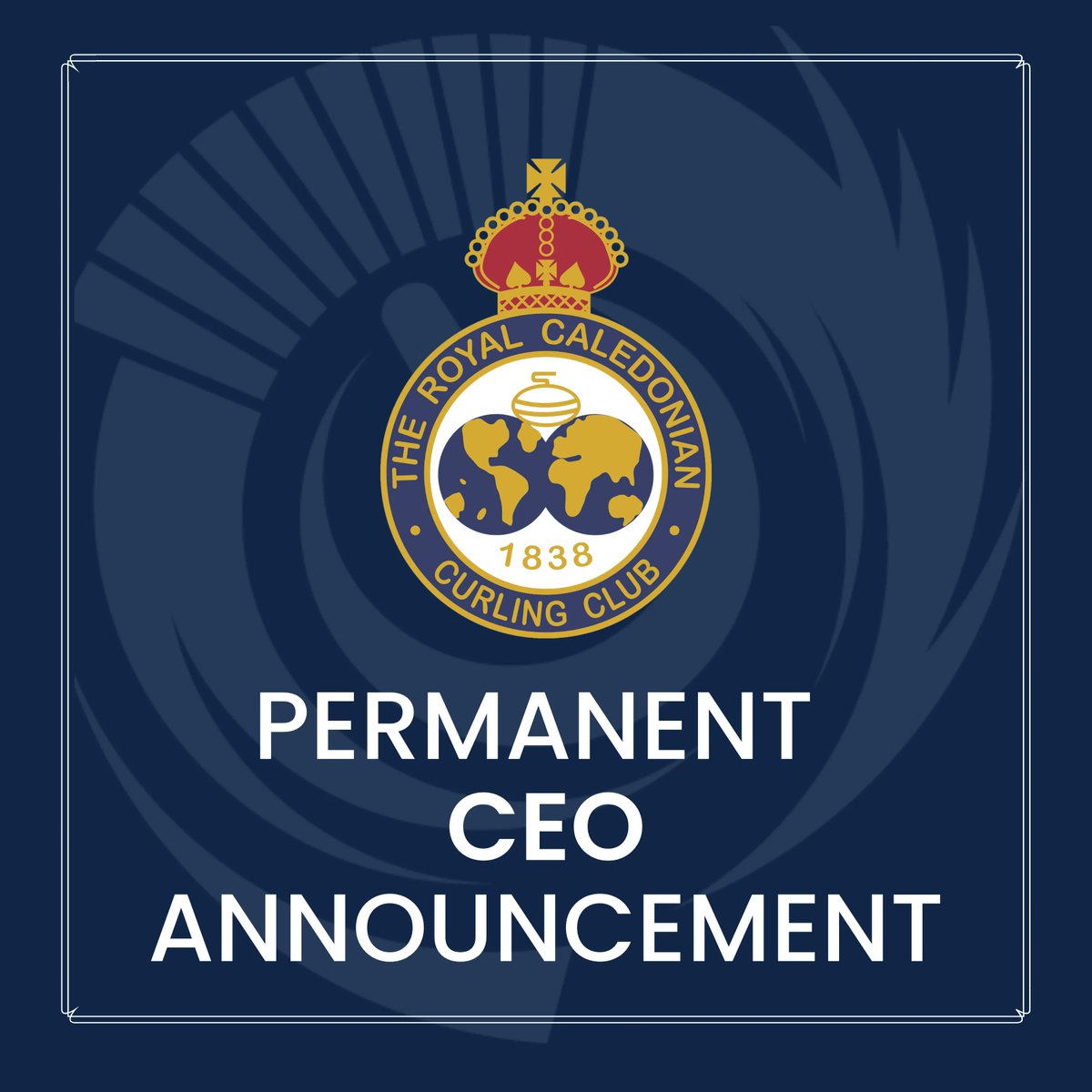 scottishcurling's tweet photo. We are delighted to announce the appointment of Vincent Bryson to the position of Chief Executive Officer of the Royal Caledonian Curling Club following a rigorous selection process, well supported by sportscotland. More info ▶️  https://t.co/lrEKmNnG2n…as-permanent-ceo/ https://t.co/QjmNkZNwyG