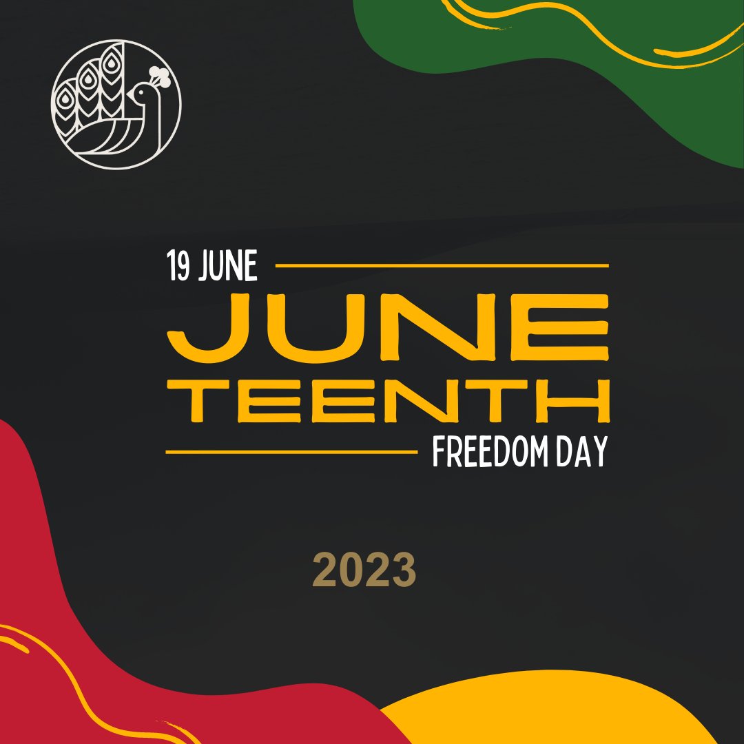 Today we celebrate Juneteenth by reflecting on the progress made and by acknowledging the ongoing journey to equity and equality. 

#Juneteenth #FreedomDay #BlackHistory