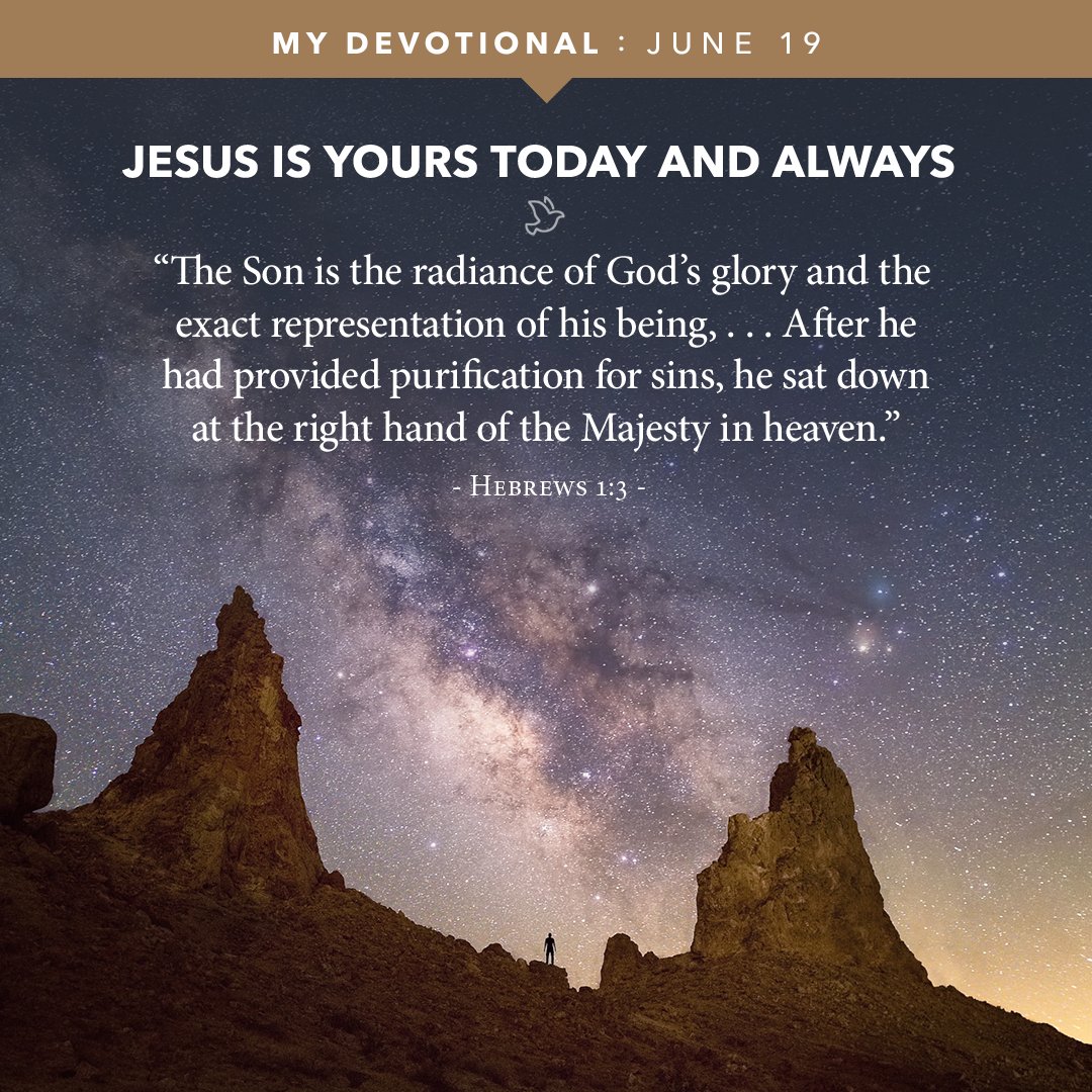 Jesus is not dead and gone. He is not finished and fossilized. He is alive and active: buff.ly/43se7lG

#LTWDevotional