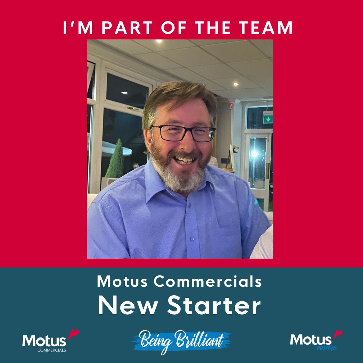 Here’s our new Parts Driver at Motus Commercials Halesowen, Stuart Pinson!

We’re so glad to have you on the team! 🤩

Explore opportunities here➡️ loom.ly/YLUW7uk

#MondayMotivation #NewStarter #Halesowen #Parts #JoinTheTeam #TeamMotus #MotusCommercialsCareers