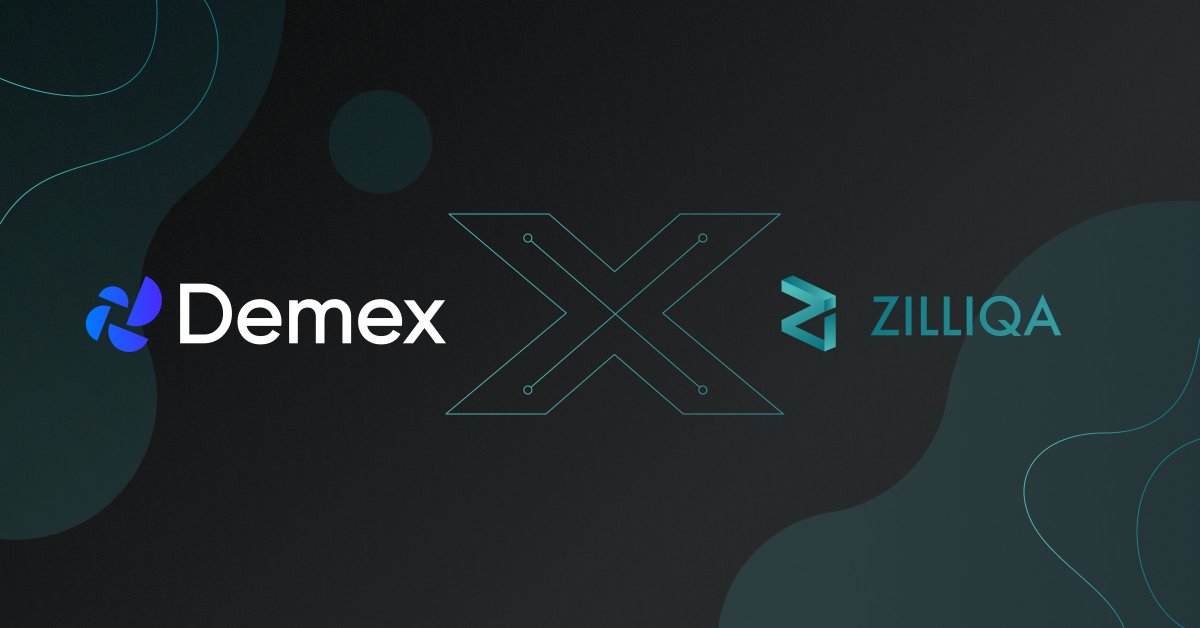 Demex is teaming up with @zilliqa to unleash the potential of $ZIL ⚡️ Coming soon: 🔹 Trade the ZIL-PERP market on Demex with up to 50x leverage 🔹 Use ZIL as collateral on Nitron to unlock your ZIL capital ⚡️ app.dem.exchange