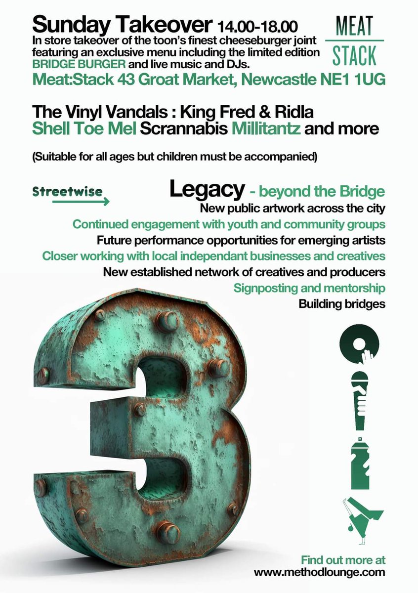 I'm talking on a panel with Tony Rotten, Hosting and performing at The Bridge COME