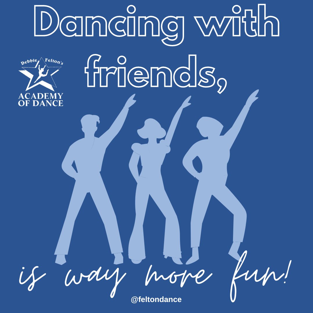 Summers really are for dancing. When dancers have the chance to dance with their friends they will…
👯‍♀️Grow their social skills
💃Boost their confidence
🤸‍♂️Stay active and moving
Make your summer a dancing summer!
#feltondance #livoniamichigan #summerfun #summerdanceclass #da