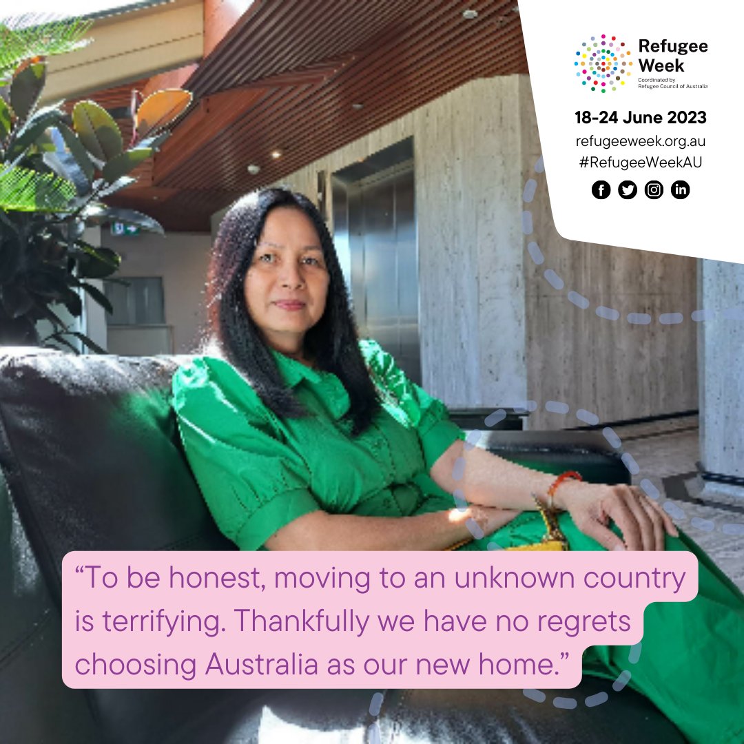 It's Refugee Week and we are sharing the stories of our refugee students. As a 20-year-old, Vietnamese-born Mai and her husband moved to Ukraine. Read Mai's story: bit.ly/3p7RXqD
#refugeeweekAU #navitassf #skilledfutures #buildingbetterfutures #OwnYourStory #AMEP