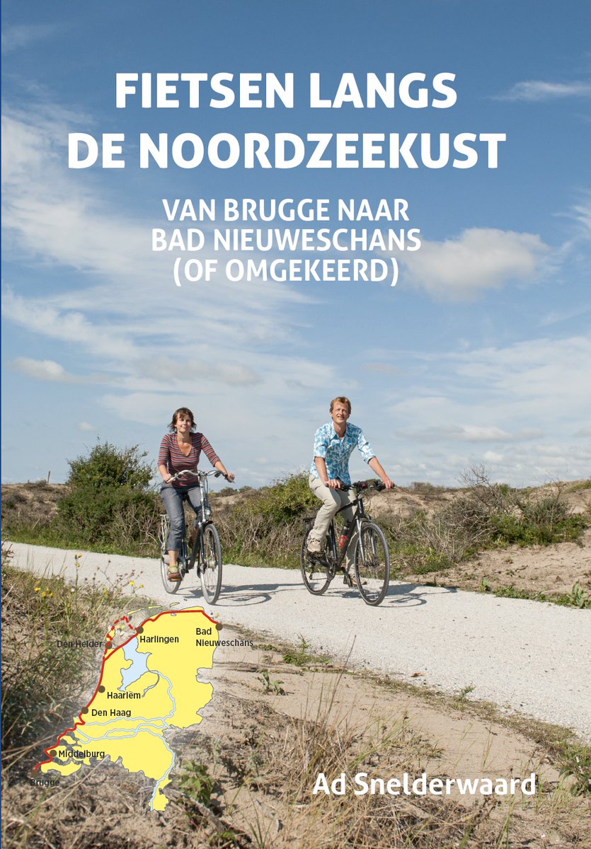 Mijn nieuwe boek 'Fietsen langs de Noordzeekust' bij <a href="/UitgeverijElmar/">Uitgeverij Elmar BV</a> wordt nu gedrukt en het zal niet lang duren voor ie verschijnt. De meest complete gids die ik ooit maakte. 650 kilometer prachtig fietsen langs de hele Nederlandse kust van België naar Duitsland of omgekeerd.