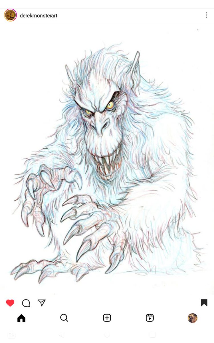 Tom Savini's Fluffy monster from CREEPSHOW tribute art by concept and storyboard artist, Derek Thompson, who has worked for ILM and Pixar with credits including REVENGE OF THE SITH, THE MUMMY, and JOHN CARTER.