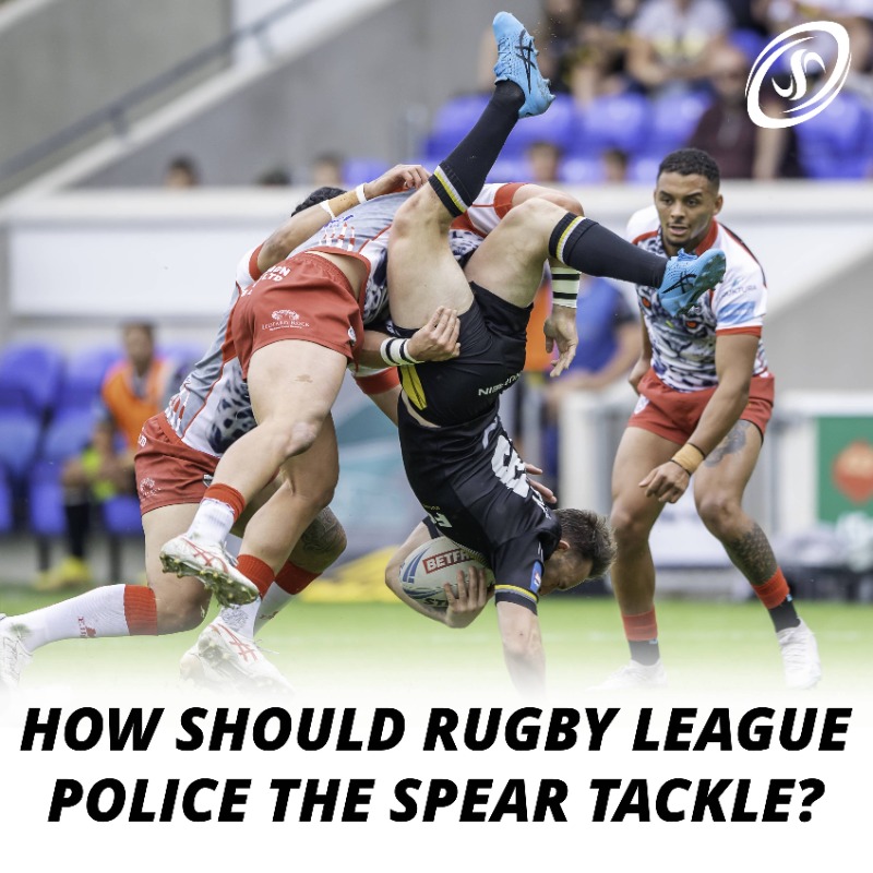 Serious About Rugby League on Twitter "Two players have been sent off for spear tackles in the