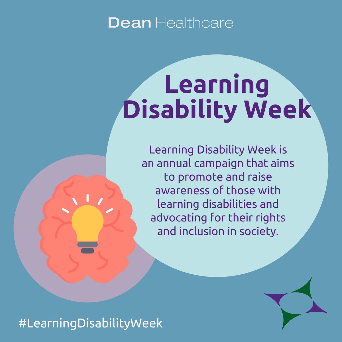 It's #LearningDisabilityWeek, an annual campaign that aims to promote and raise awareness of those with learning disabilities. All this week we'll be sharing important and insightful information about those living with #learningdisabilities.

#disability #awareness #support