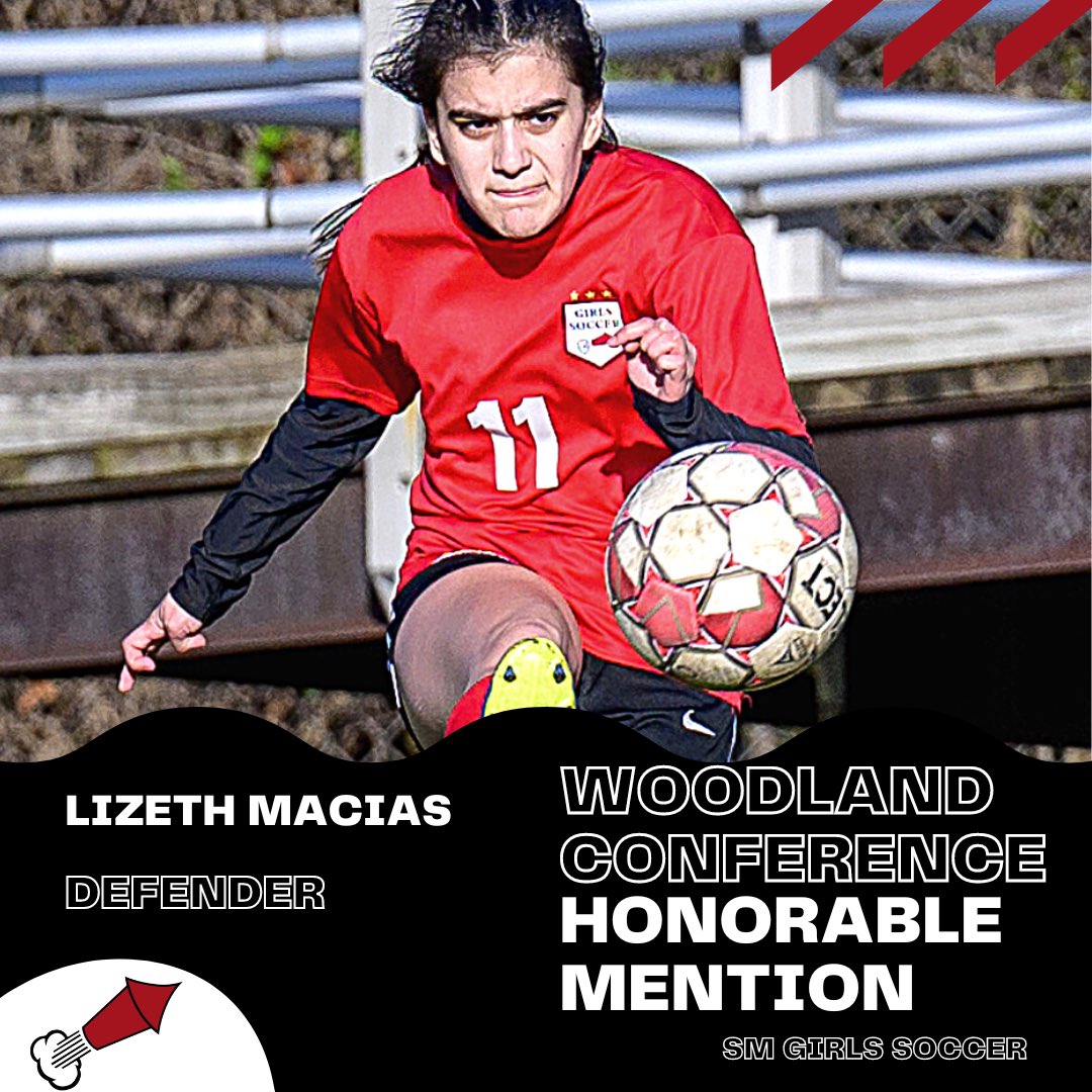 Congratulations to Lizeth Macias on being named HM All-Woodland as a defender! Way to go Lizeth! 🚀⚽️

#gorockets #smway #springsportsrecap 

📷: J & J Doubletake