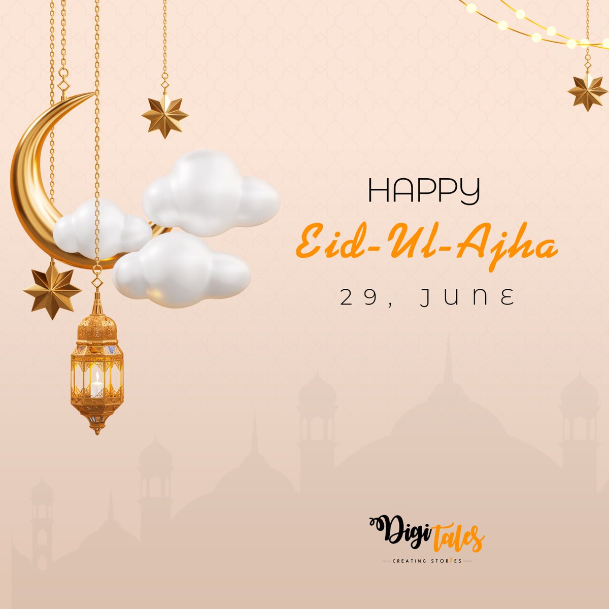 digitales_media's tweet photo. "Eid is a time to cherish with loved ones and create beautiful memories. Wishing you a delightful Eid-ul-Fitr filled with love and laughter. Eid Mubarak!"
#EidMubarak #eid2023 #EidUlAdha2023 #Eid https://t.co/nLuBdPpjva