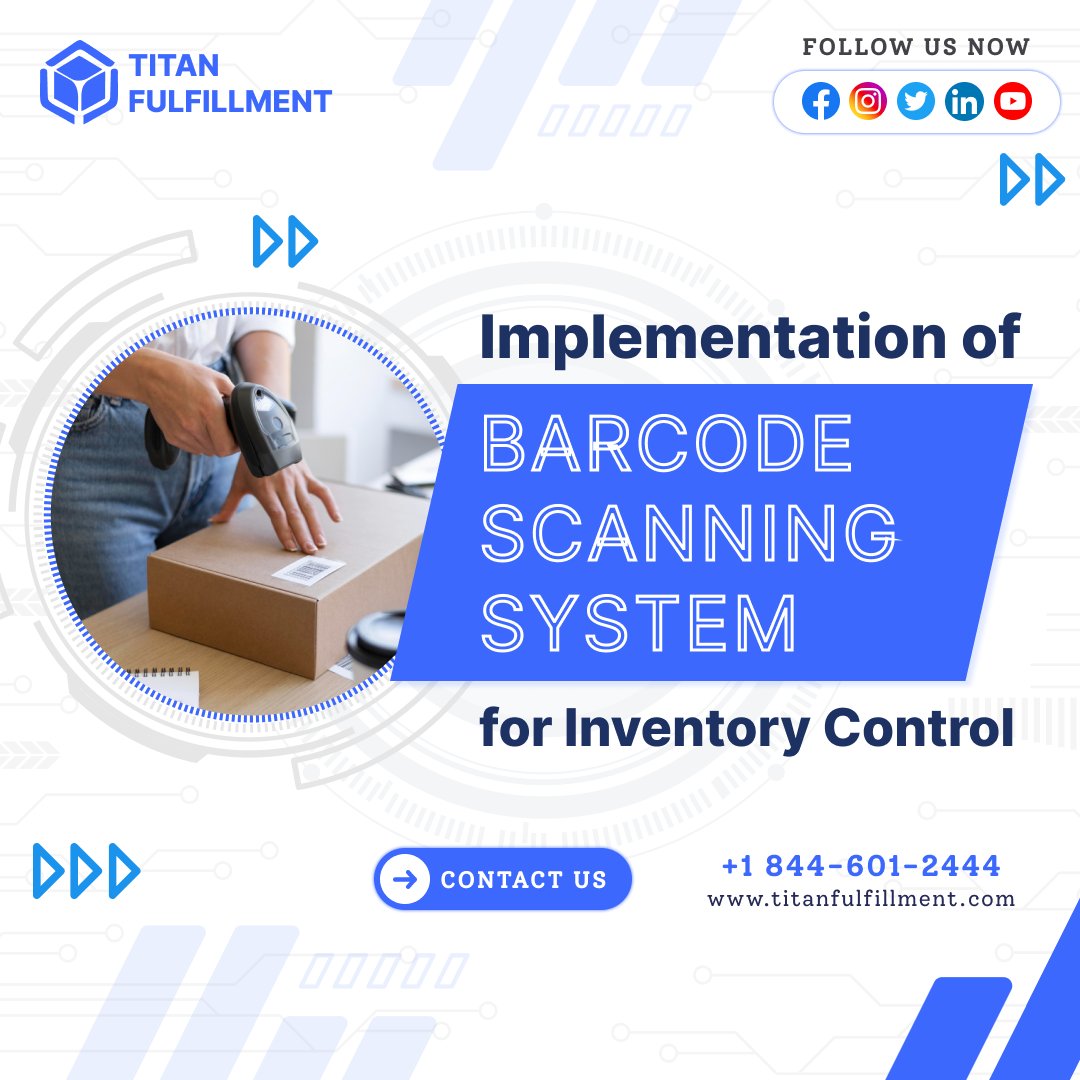 Crucial #benefits of Barcode Scanning System in Inventory Control in Ecommerce #Fulfillment

Read more: tinyurl.com/yc7d3k2k

#titanfulfillment #barcode #scanning  #ecommercefulfillment #ecommerce #amazon