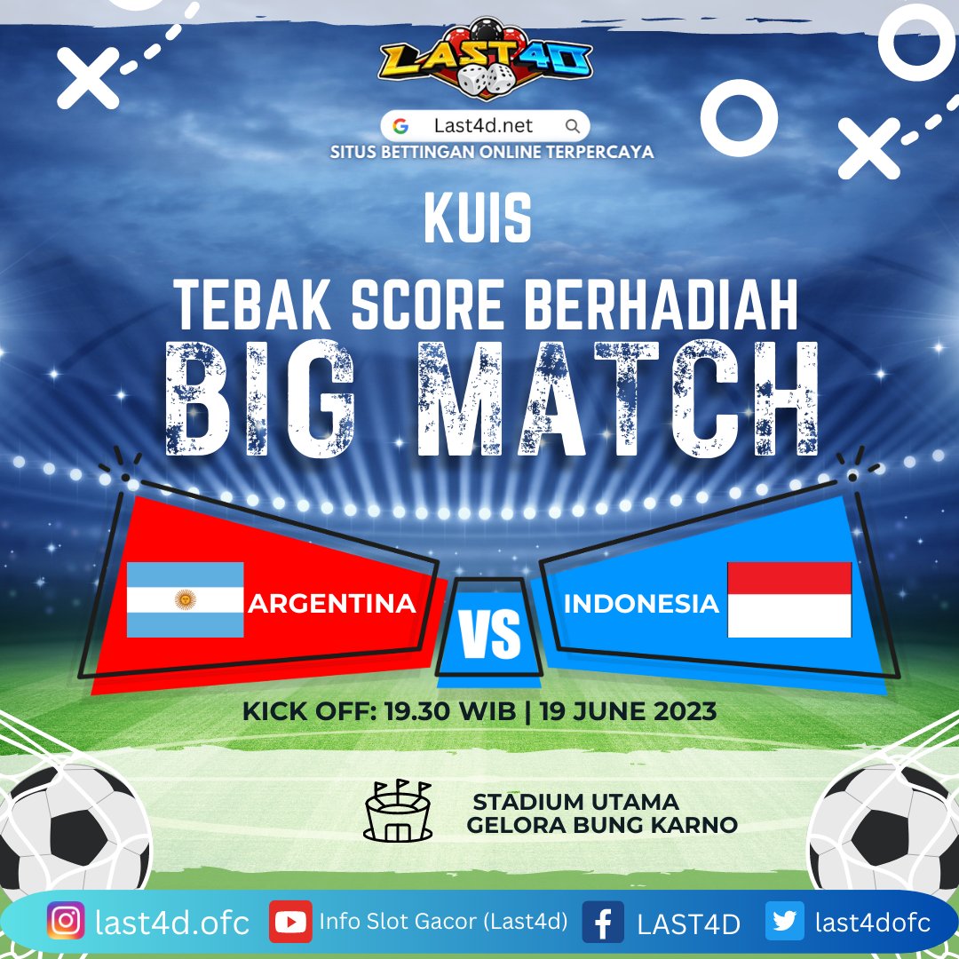 last4dofc's tweet photo. skuy ikut tebak score #last4d
link ikut kuis : https://t.co/Ajz6aTM6bw
#Onic #GoRideAja #Hujan #18vsNow #SalmaSalsabil #REKT #MUZAN #ONEPIECE #powerpuffgirls #DemonSlayer📷 #nabilataqiyyah #pakdementorganjar https://t.co/DMGfkTAm8m