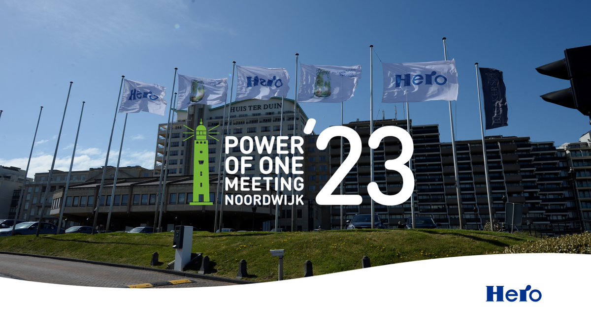 Around 165 Hero colleagues are meeting in the Dutch coastal town of Noordwijk for our Power of One Meeting, the first large-scale meeting since the pandemic. We will be discussing strategy and how we can continue delighting consumers by conserving the goodness of nature.