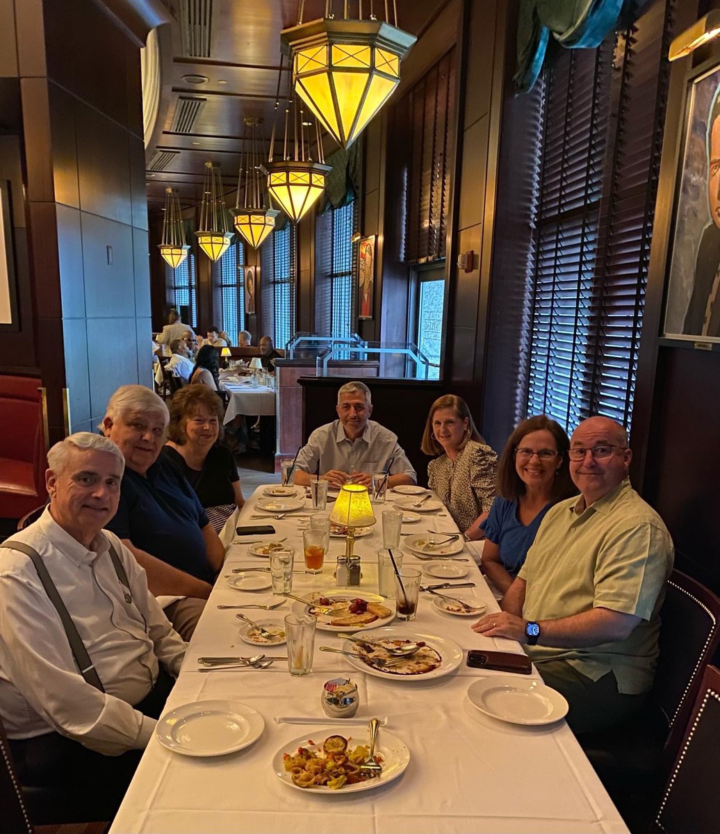 JOSHUA EXPEDITIONS BOARD DINNER: What a wonderful evening at the Capital Grille-Charlotte for the annual Joshua Expeditions Board Dinner.  JE is a wonderful Christian travel company that I have the privilege of serving as Board President.