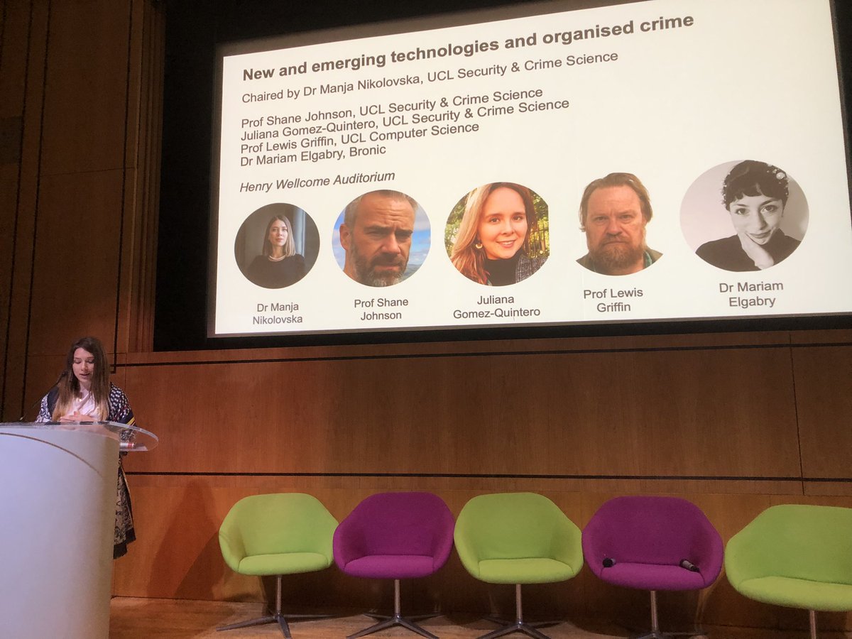 Lorenzo Pasculli-Gray 💙🌈 (@lorenzopasculli) on Twitter photo Professor Shane Johnson and <a href="/JGomezQuintero/">Juliana Gómez Quintero</a> now presenting their research on future crimes of the #metaverse at <a href="/UCLCrimeScience/">UCL Crime Science</a> ‘s #icsc2023 Professor Shane Johnson and <a href="/JGomezQuintero/">Juliana Gómez Quintero</a> now presenting their research on future crimes of the #metaverse at <a href="/UCLCrimeScience/">UCL Crime Science</a> ‘s #icsc2023