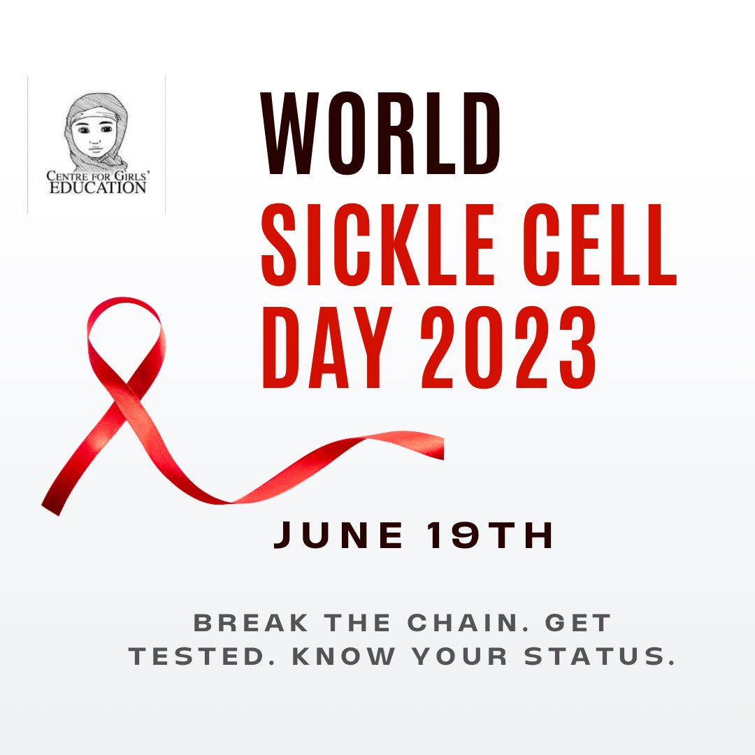 Let's build strong global communities, formalize newborn screening, & know our SCD status. Together, we can break barriers & inspire hope! 
Know your Sickle Cell Status today!!!
#worldsicklecellday #knowyourscdstatus