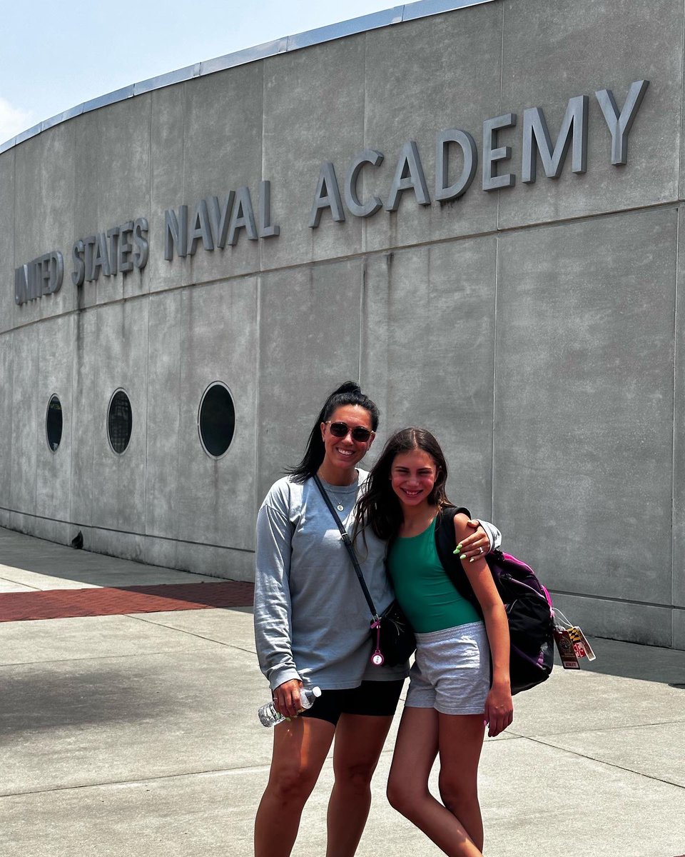 Spent the weekend in Annapolis watching my oldest learn and train from some amazing swim coaches.  She has big dreams and goals!  #gonavybeatarmy