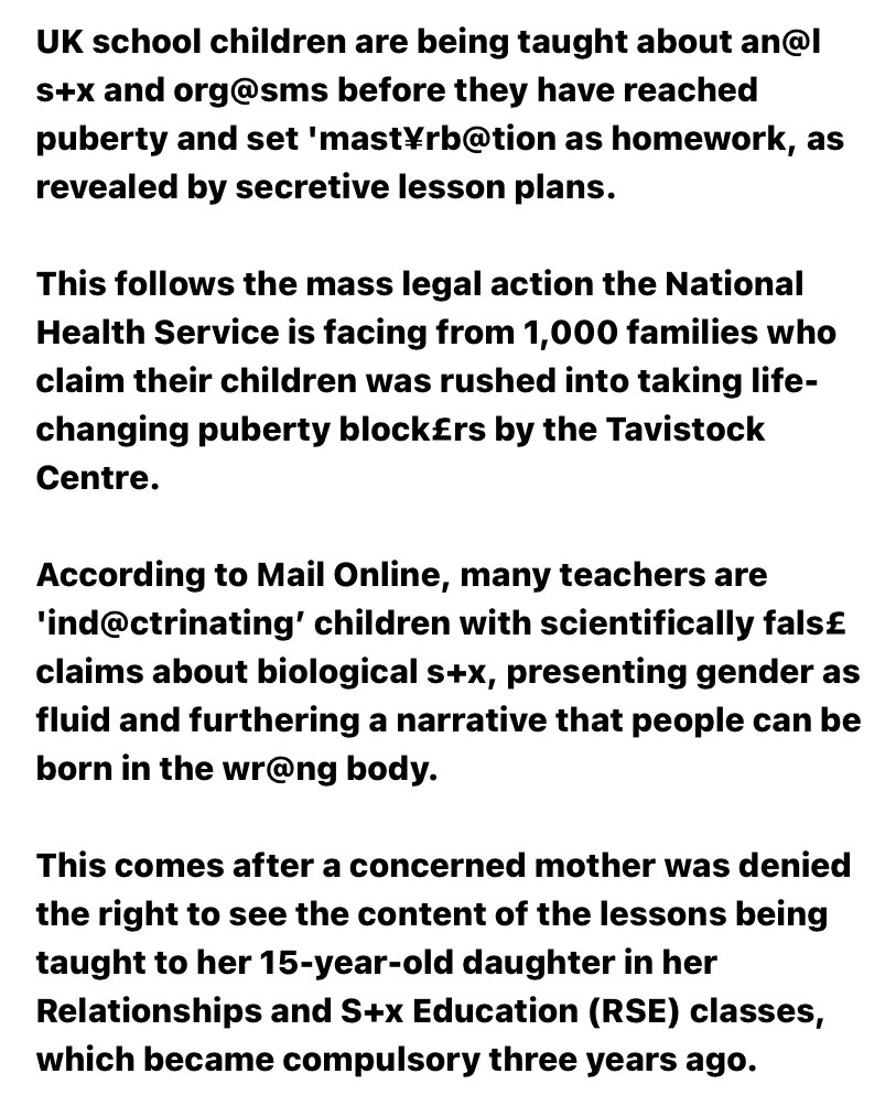 Naija On Twitter Reports Have Shown Uk Schools Introducing Anal Sex