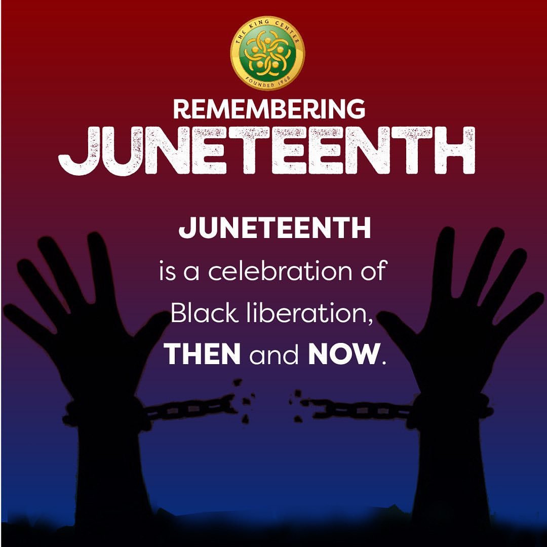 Happy #Juneteenth to all who celebrate… who should be all of us.