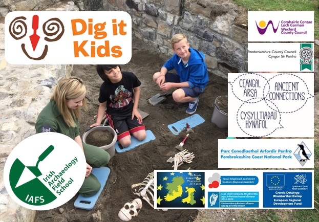 Join Dig it Kids for a morning of archaeological fun and discovery! Learn the skills of an archaeologist, uncover artefacts and learn how to identify them. Monday 3rd July to Friday 7th July at St Mogue's Cottage, Ferns, Co. Wexford. Book here: shorturl.at/axABL