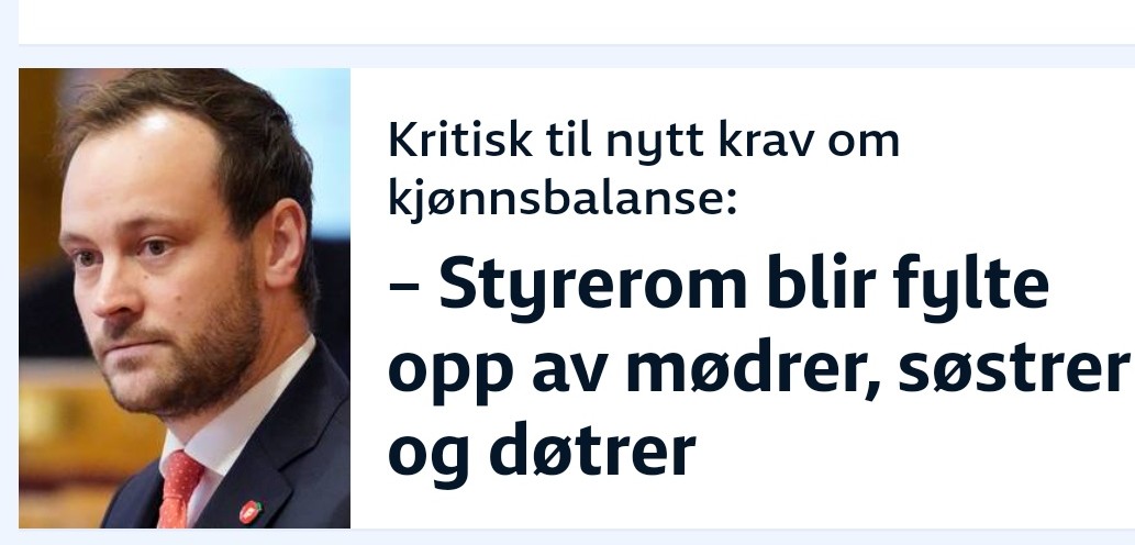 Kanskje desse kvinnene kunne erstatta ein del av fedrene, brørne og sønene som sit i styreromma? Berre ein tanke... 
nrk.no/vestland/nytt-…