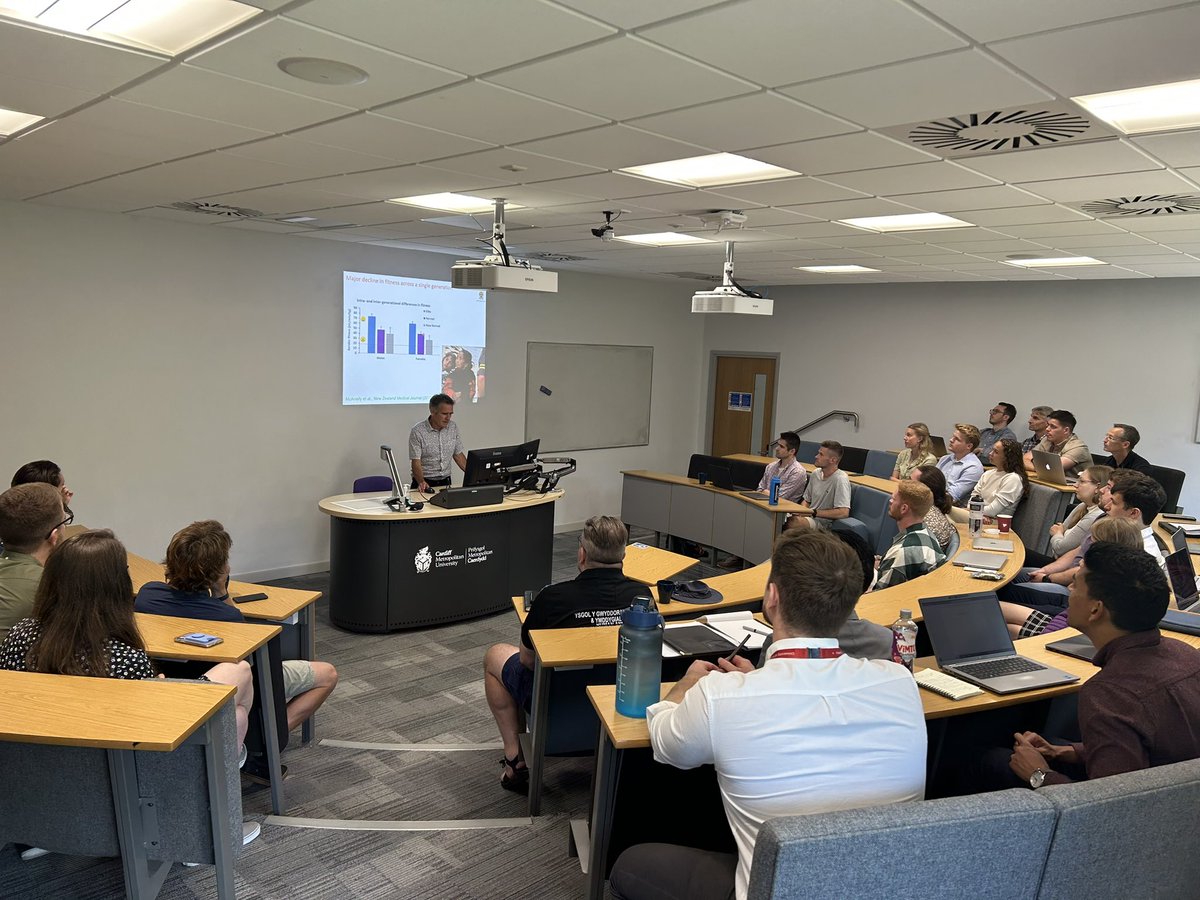 Mike Stembridge PhD (@mikestembridge) on Twitter photo Today at <a href="/CSS_Research/">CardiffMet CSSHS R&I</a> we’re hosting the 2nd Welsh Integrative and Applied Physiology Symposium. Delighted to have Prof Jim Cotter from Uni of Otago, NZ as our keynote presenting on the past and future role of exercise and environmental science for the advancement of health. Today at <a href="/CSS_Research/">CardiffMet CSSHS R&I</a> we’re hosting the 2nd Welsh Integrative and Applied Physiology Symposium. Delighted to have Prof Jim Cotter from Uni of Otago, NZ as our keynote presenting on the past and future role of exercise and environmental science for the advancement of health.