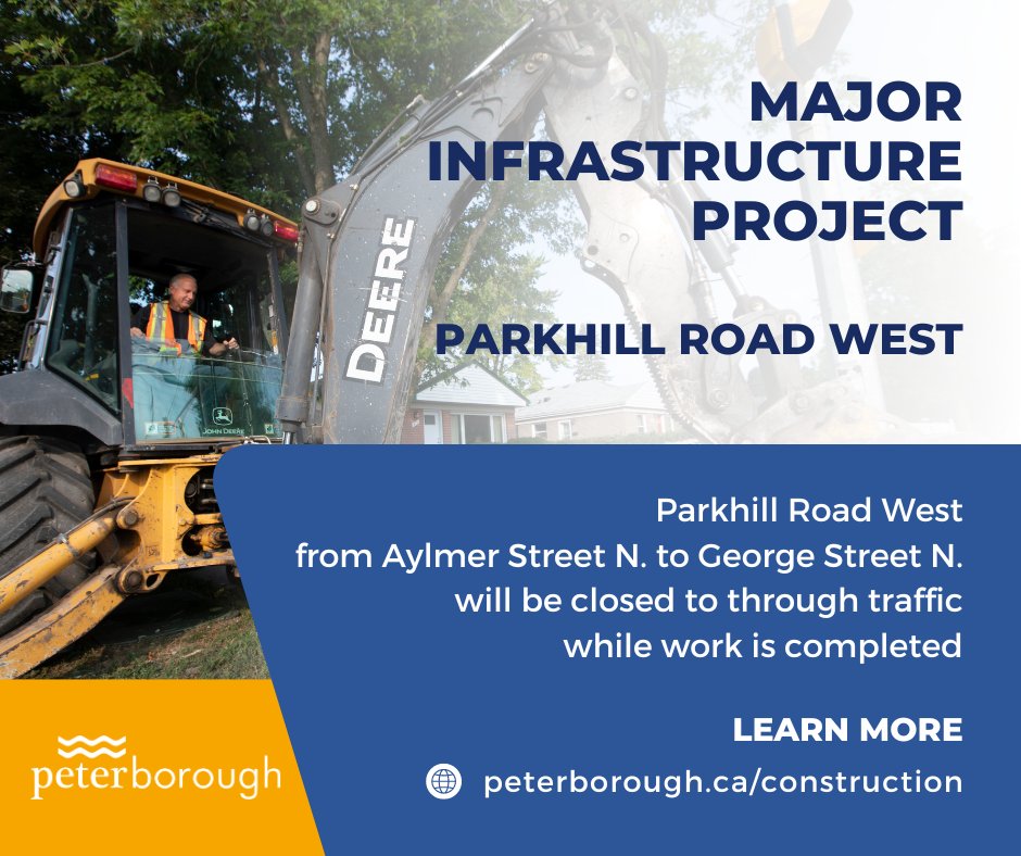 City of Peterborough on Twitter "Today A major infrastructure project