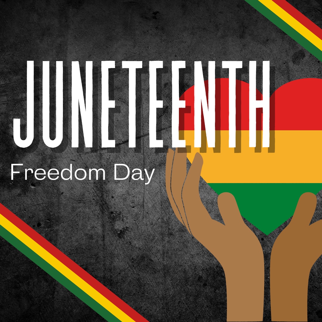 🙌 Today, we celebrate #Juneteenth - a day that commemorates the end of slavery in the United States, celebrates the freedom of African Americans and brings hope to us all. ❤️💛💚 #RHSpartanPride #FreedomDay