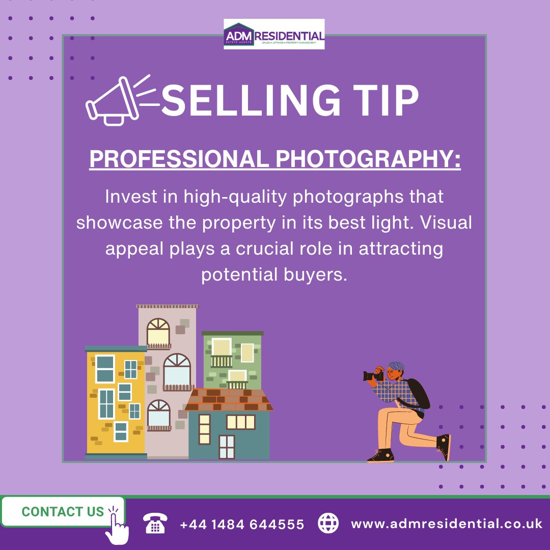 📸 Capture the Magic with Professional Photography 🌟

#Sellingtip #ProfessionalPhotography #Property