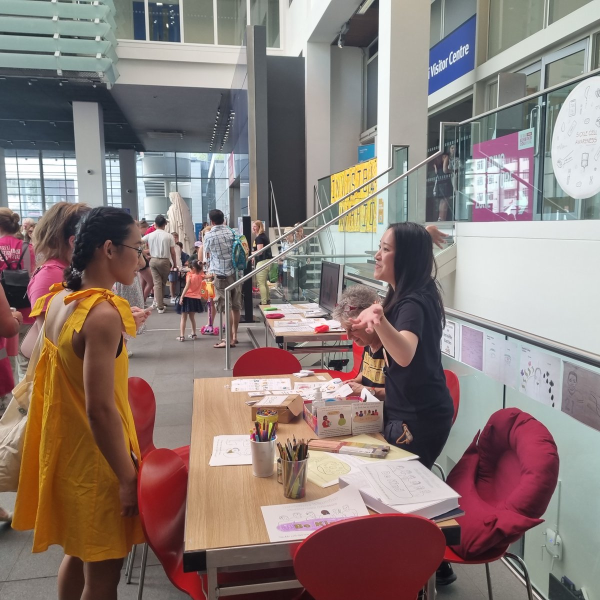 HCCWestLondon's tweet photo. It was wonderful seeing @InvisWarriorSCD at The Great Exhibition Road Festival!
Please visit the link to see future #sickcell related events
https://t.co/xzkjSS3cKw https://t.co/bLyb5XZSr4