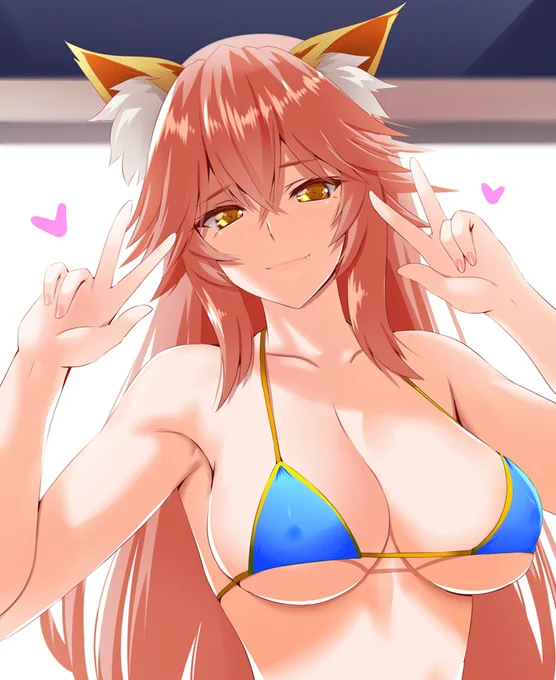 きっとお願いしたら水着にも着替えてくれるであろう 玉藻ちゃんマジ良妻賢母