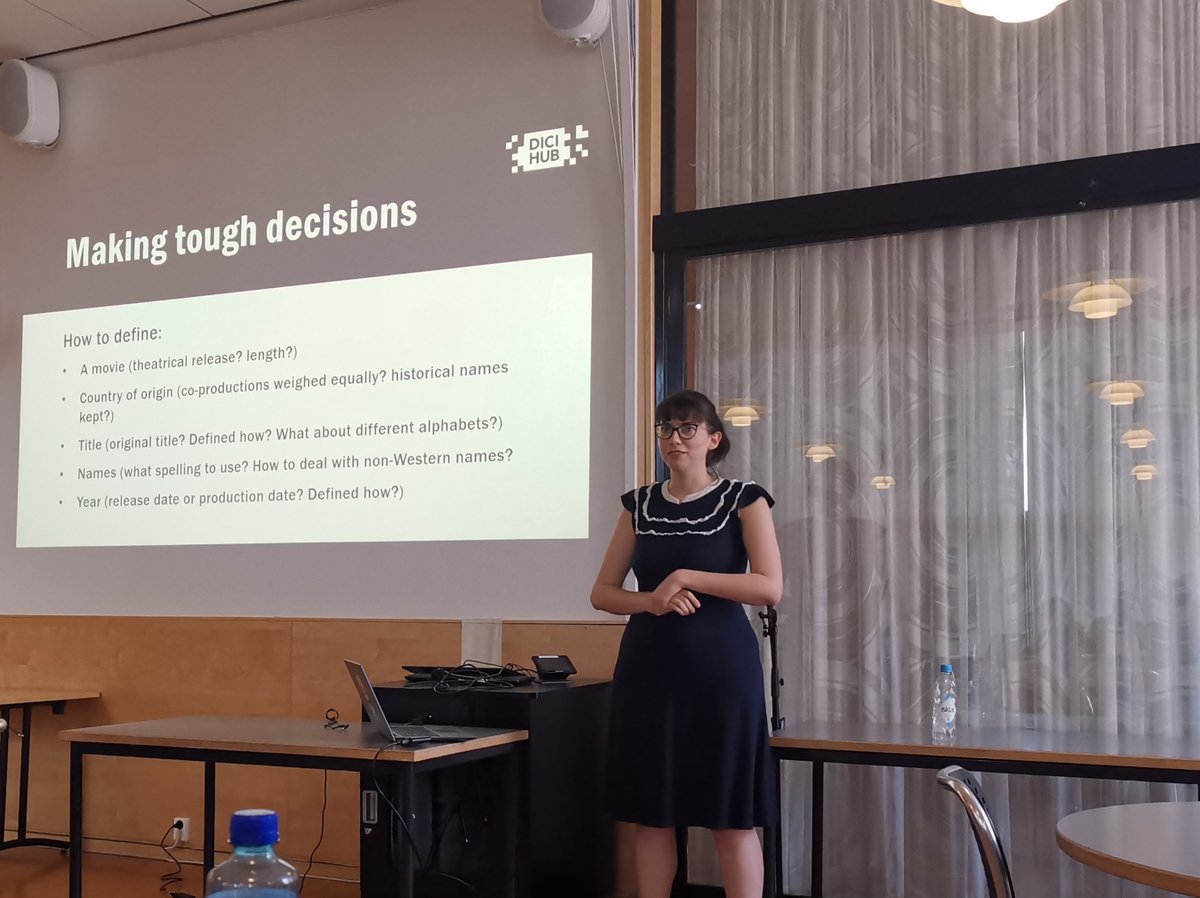 DiCi-Hub research associate @Isa_CamPaiva presented some of the lessons we have learned since the project started regarding data cleaning and linking. While we use tools like OpenRefine and Python, there is still a lot of manual work involved.