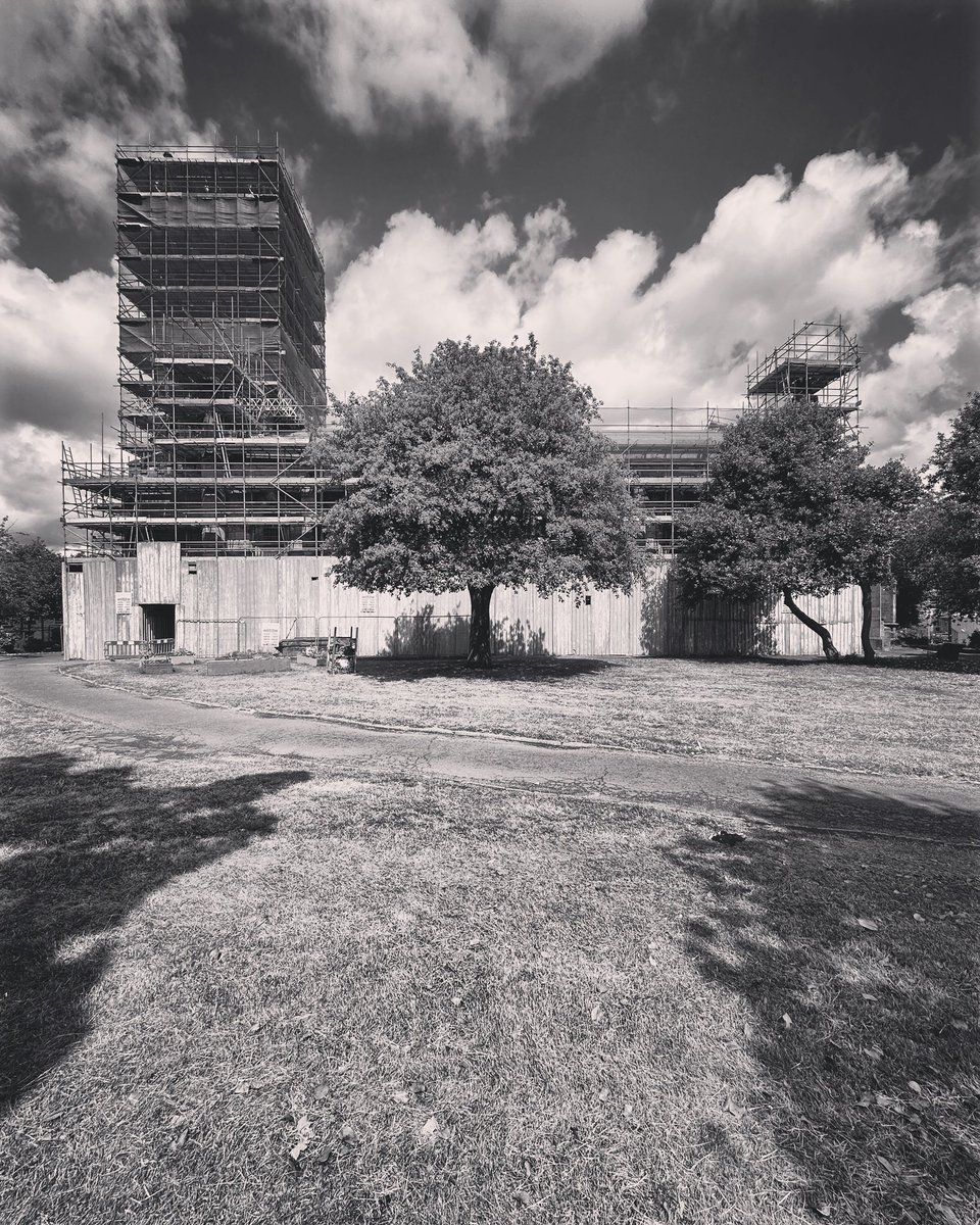 Starting Monday at St. Mark’s, Stoke-on-Trent. Hiding behind scaffold the ‘Cathedral of the Potteries’ is undergoing a major phase of conservation/repair <a href="/melissapaxtonpr/">@melissapaxtonpr</a> has written about our time so far here buff.ly/3P3dafQ | <a href="/buttressarch/">Buttress Architects</a> with <a href="/pmpconsultants/">PMP Consultants Ltd</a> <a href="/assoc_f/">F.W. Haywood & Assoc</a>