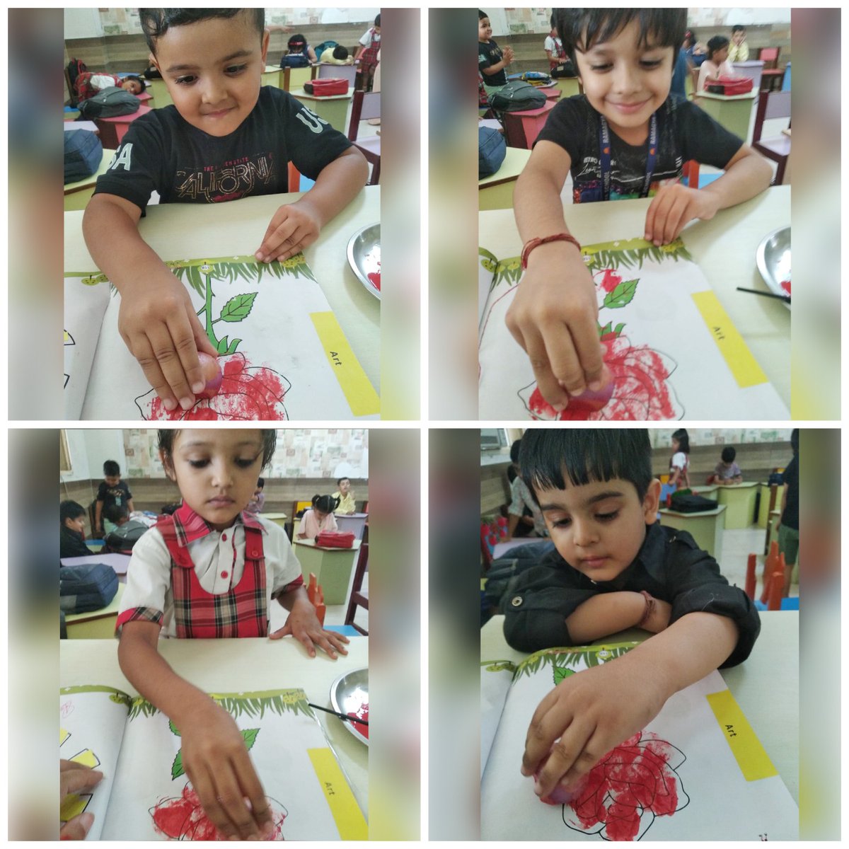 Nurturing creativity from a tender age! 🎨
Our pre-primary students delved into the world of art with an onion painting workshop. Witnessing their colorful imaginations bloom was an absolute delight!
.
.
#RamagyaSchool #schools #motherday #celebration #students #fun #activity