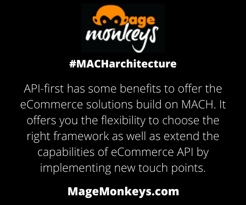 magemonkeys's tweet image. Benefits of API-first!! #MACHarchitecture #moderncommerce #microservices #apifirst #cloudnative #headless